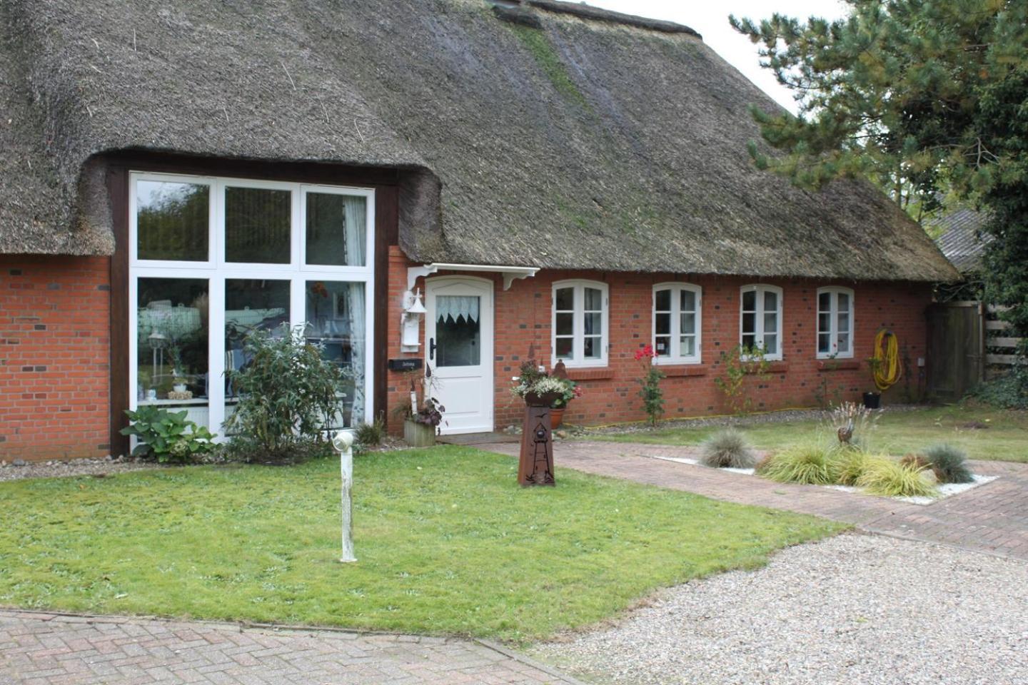 Vila Auszeit Unter Reet Bordelum Exteriér fotografie
